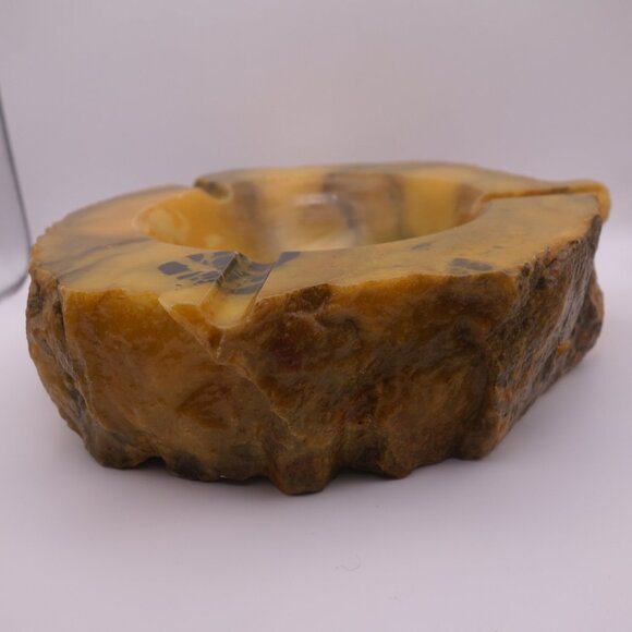 Genuine Alabaster Made in Italy Ash Tray - Picture 2 of 16